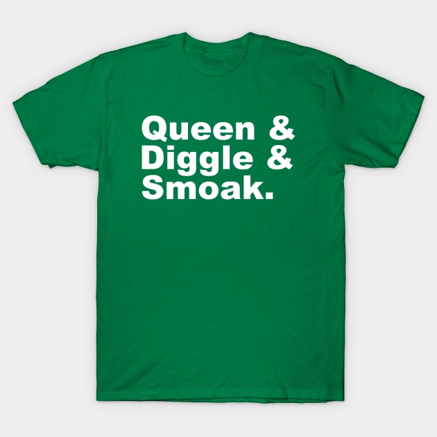 Queen & Diggle & Smoak T-Shirt by FangirlFuel